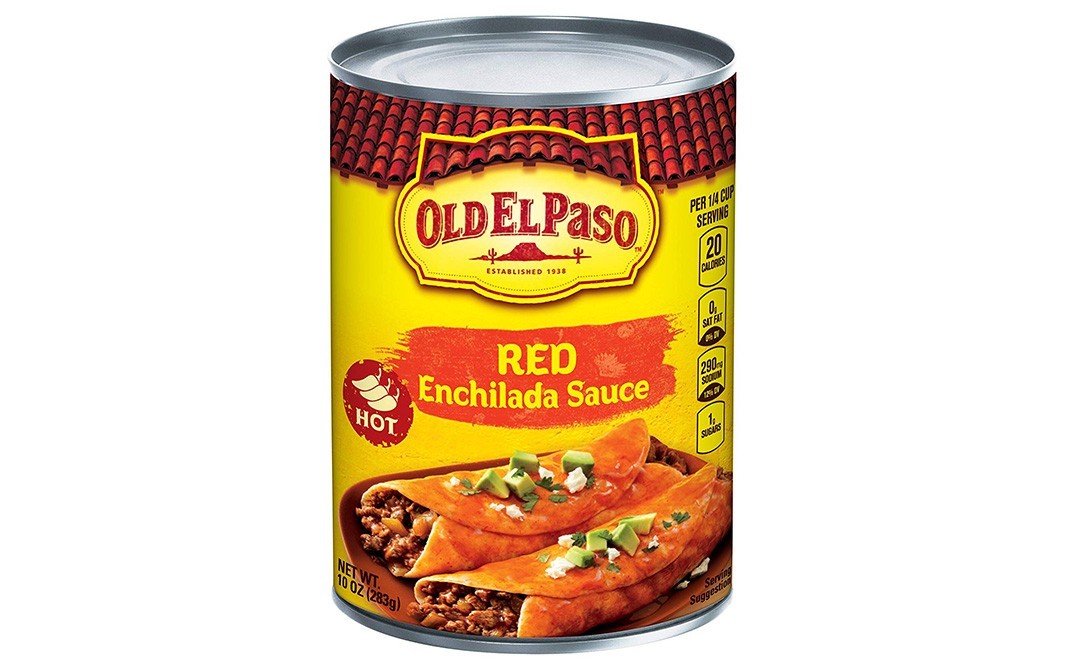 Old El Paso Red Enchilada Sauce, Hot    Tin  283 grams